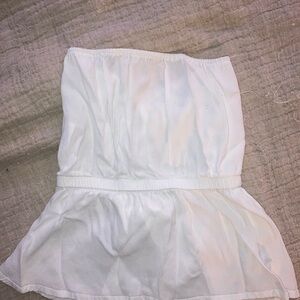 Faithfull the Brand White Textured Top